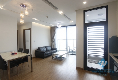 High floor furnished two bedrooms for rent in Vinhome Metropolis, Ba Dinh district, Ha Noi